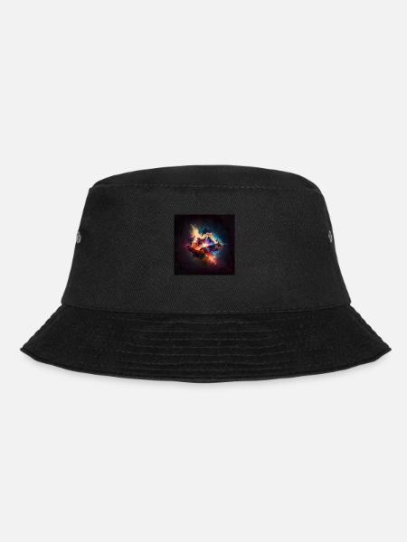 Kosmisches Universum n°6 - Bucket Hat - Schwarz