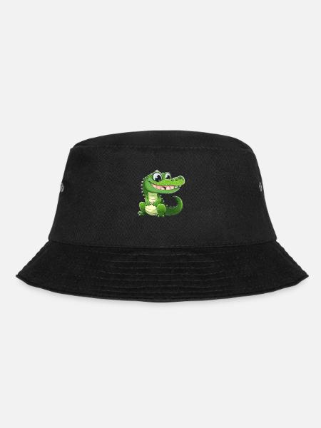 Ein Krokodil namens Tabalus - Bucket Hat - Schwarz