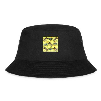 Wichtig - Bucket Hat - Schwarz - Vorne - Lela (165cm)
