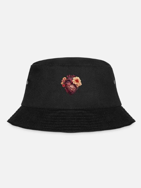 Blühender Geist - Bucket Hat - Schwarz