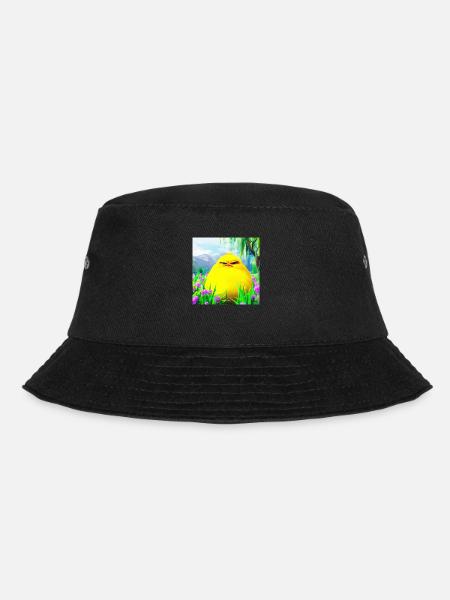 grumpie chick das Originale - Bucket Hat - Schwarz