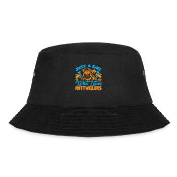 Just a Girl who loves Rottweilers - Bucket Hat - black - Front - Lela (165cm)