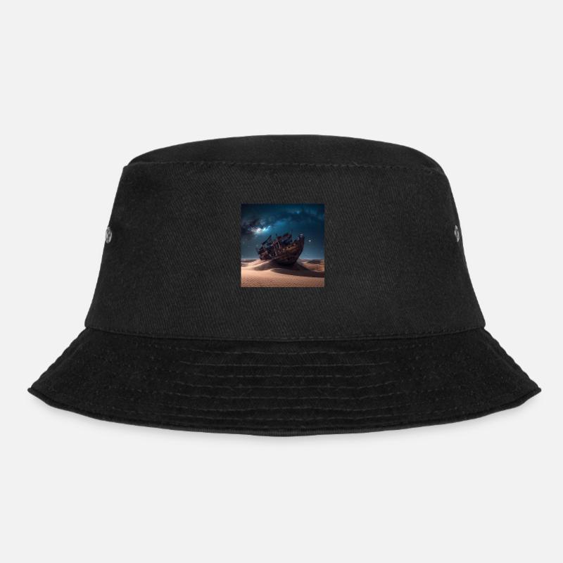 Shipwreck Lost in Space - Bucket Hat - black