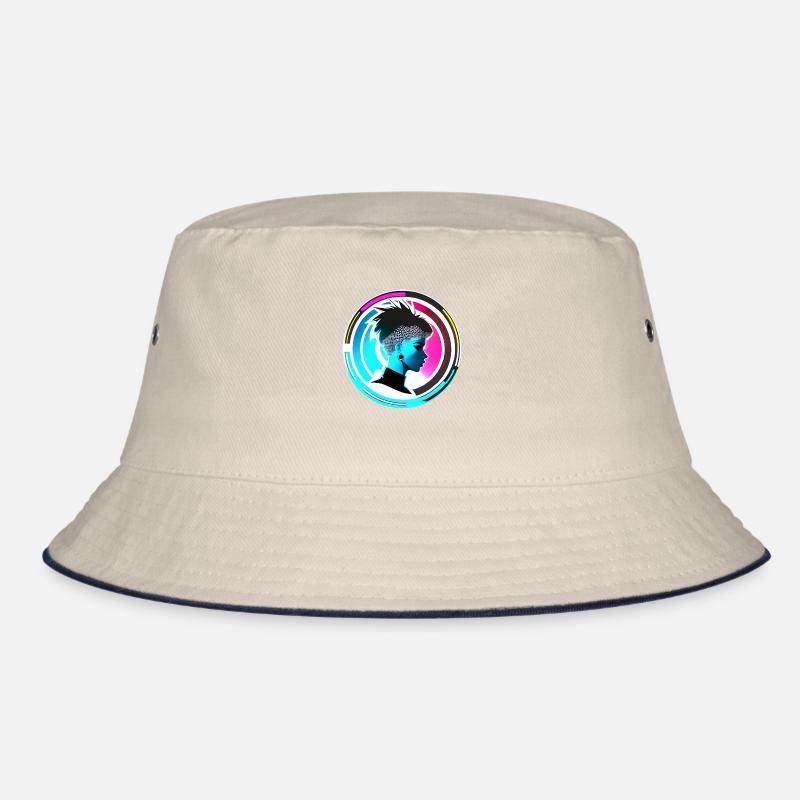 Blaue Zukunft Bucket Hat