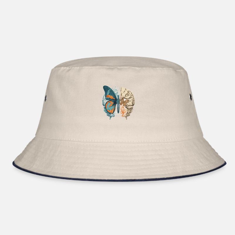 Butterfly brain Ur-Tshirt Bucket Hat
