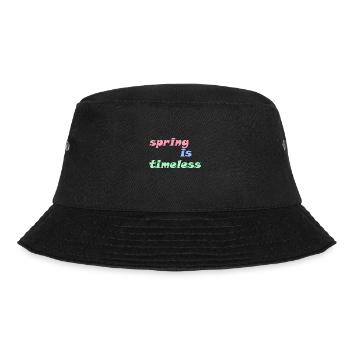 Spring is Timeless - Bucket Hat - black - Front - Lela (165cm)