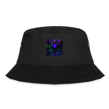 Deep Forest - Bucket Hat - Schwarz - Vorne - Lela (165cm)