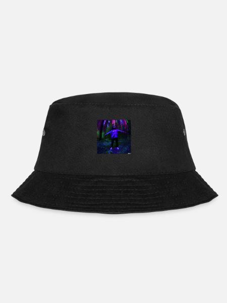 Deep Forest - Bucket Hat - black