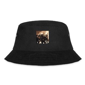 Unvergessliches Souvenir für die letzte Party als - Bucket Hat - Schwarz - Vorne - Lela (165cm)