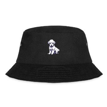 Puppy Poodle Dog Love Poodle Puppy Dog Owner - Bucket Hat - black - Front - Lela (165cm)