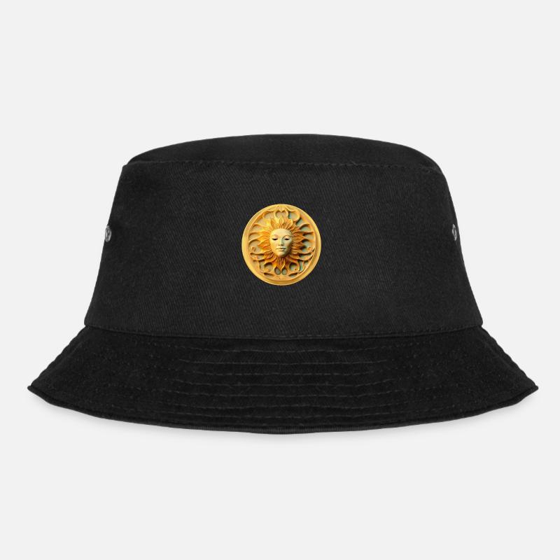 Sun - Bucket Hat - Schwarz
