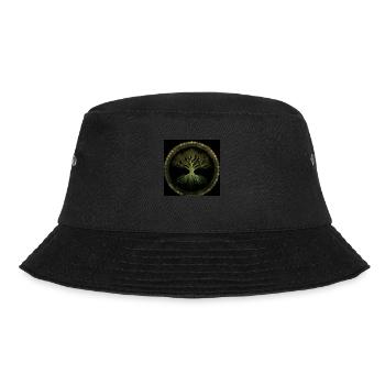 Keltischer Baum des Lebens - Bucket Hat - Schwarz - Vorne - Lela (165cm)