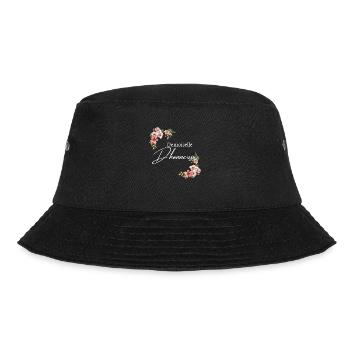 Demoiselle d’honneur floral - Bob - noir - Devant - Lela (165cm)