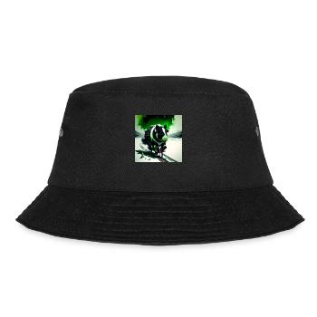 The Green Pig - Bucket Hat - black - Front - Lela (165cm)