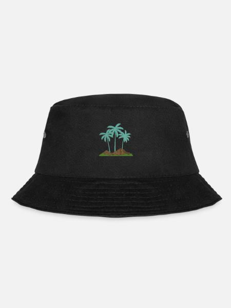 Palmesus - Bucket Hat - Schwarz
