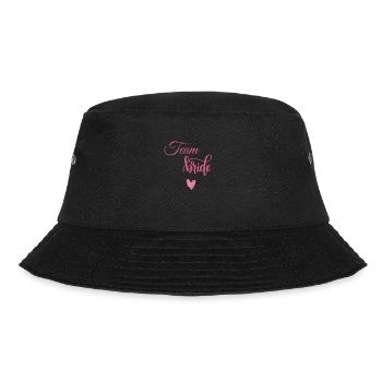 Team bride - Bucket Hat - black - Front - Lela (165cm)