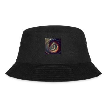 a Thousand tall dragon - Bucket Hat - black - Front - Lela (165cm)