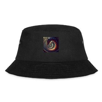 The Infinity Dragon - Bucket Hat - black - Front - Lela (165cm)