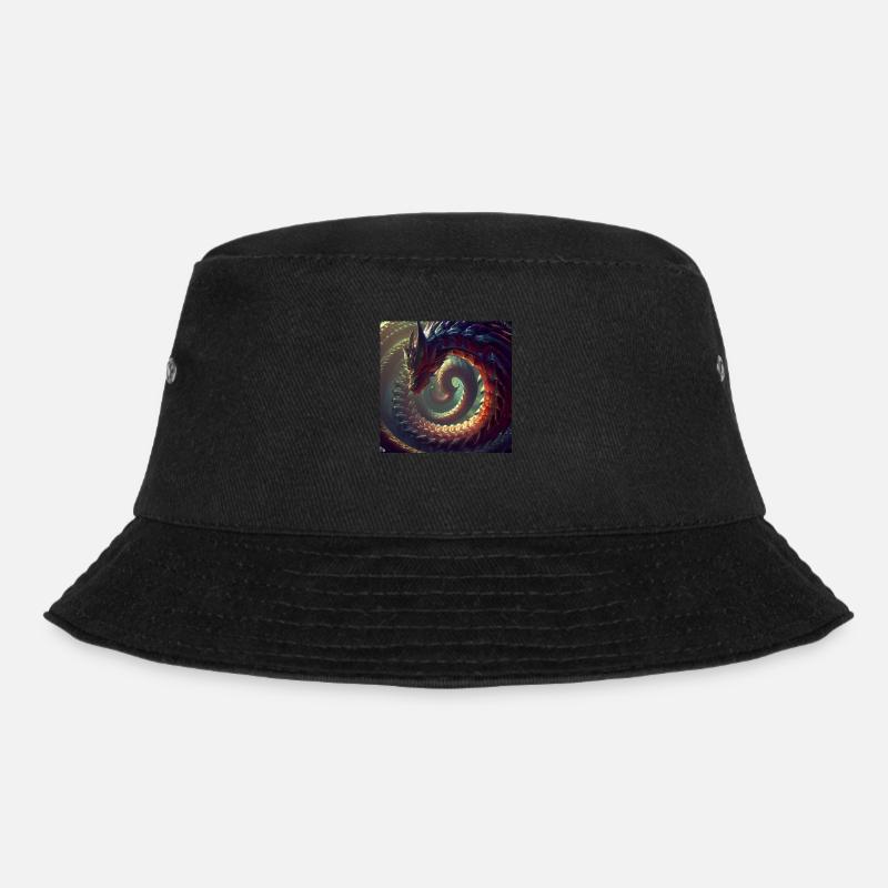 The Infinity Dragon - Bucket Hat - black