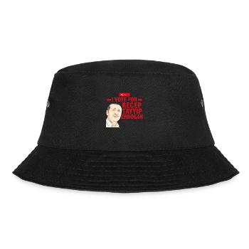 I vote for Recep Tayyip Erdogan - Bucket Hat - black - Front - Lela (165cm)