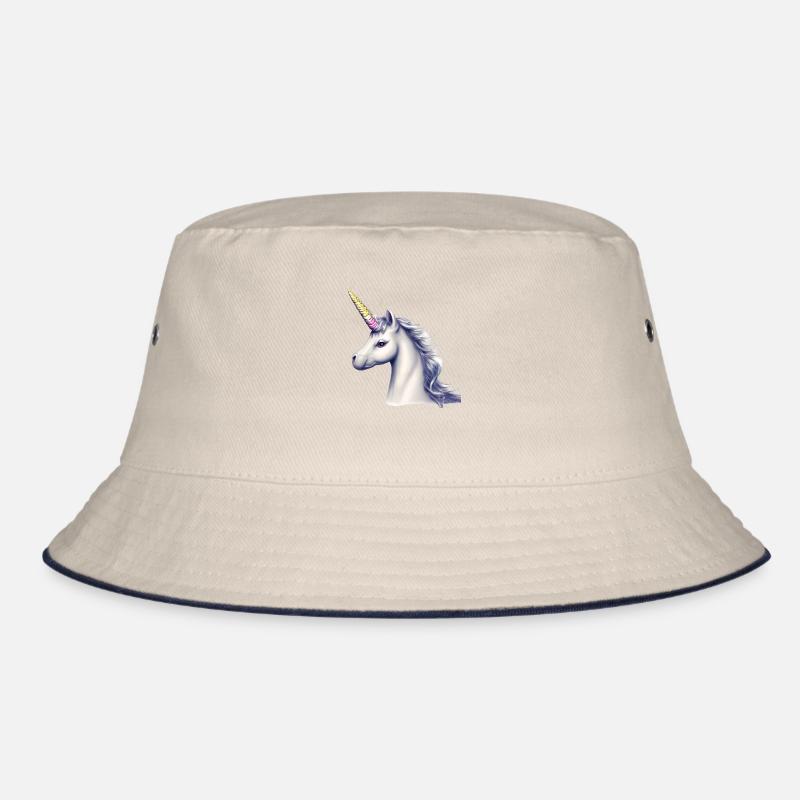 Einhorn Mädchen Einhörner Fabeltier Unicorn Bucket Hat