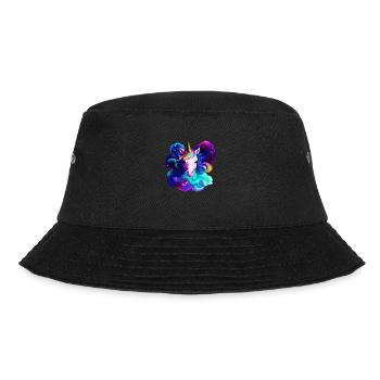 Unicorn Girl Unicorns Mythical Animal Unicorn - Bucket Hat - black - Front - Lela (165cm)