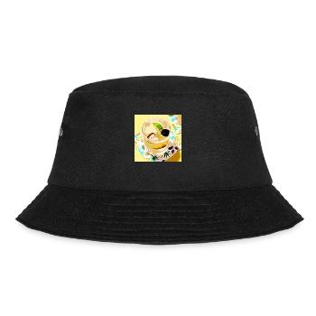 Comic Cocktail - Bucket Hat - Schwarz - Vorne - Lela (165cm)