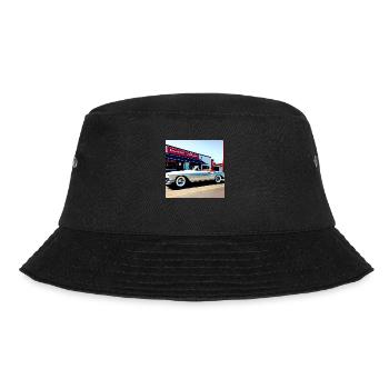 C16 - Bucket Hat - Schwarz - Vorne - Lela (165cm)