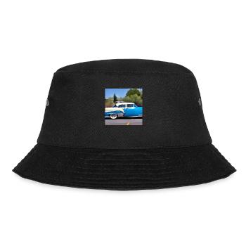 C29 - Bucket Hat - Schwarz - Vorne - Lela (165cm)