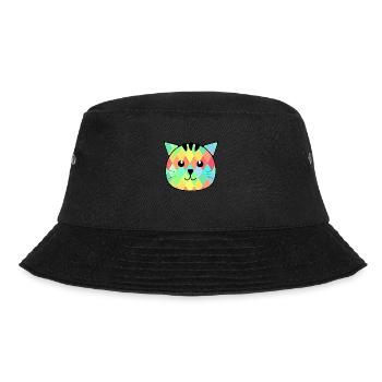 The Little Cat Otto - Bucket Hat - black - Front - Lela (165cm)