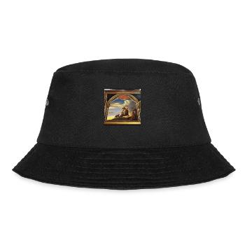 AI Art 1684479270343 - Bucket Hat - Schwarz - Vorne - Lela (165cm)