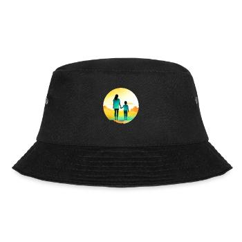 Mom and her boy - Bucket Hat - black - Front - Lela (165cm)