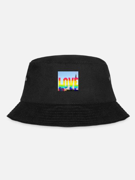 Ich LIEBE Berlin - Bucket Hat - Schwarz