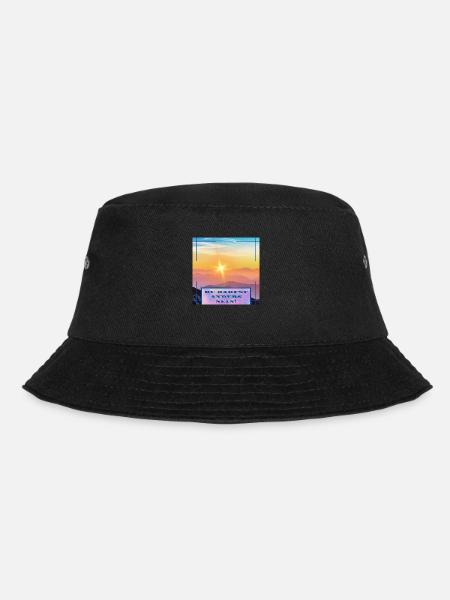 Du darfst anders sein - Bucket Hat - Schwarz