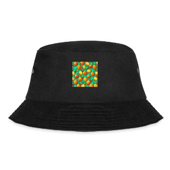 Pineapple Paradise - Bucket Hat - black - Front - Lela (165cm)