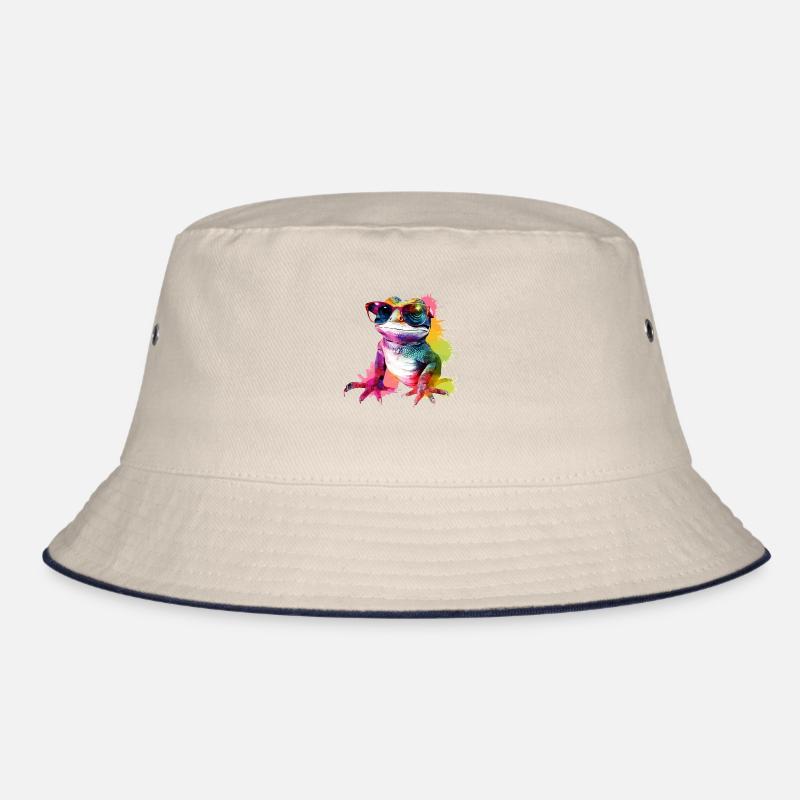 Rako die Eidechse Bucket Hat