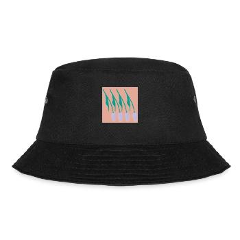 Tulpen - Bucket Hat - Schwarz - Vorne - Lela (165cm)