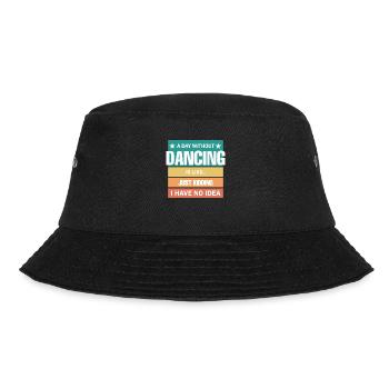 Dancing Dance Music - Bucket Hat - black - Front - Lela (165cm)