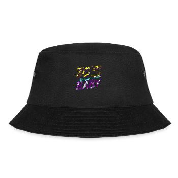 80er Jahre Retro Vintage lustig 70er Jahre Nostalgie Musik Liebe - Bucket Hat - Schwarz - Vorne - Lela (165cm)
