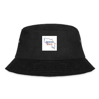 Karte von Costa Rica - Bucket Hat - Schwarz - Vorne - Lela (165cm)
