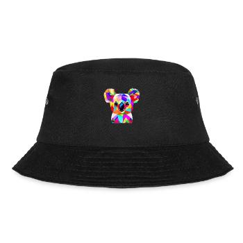 Koala Bear - Bucket Hat - Schwarz - Vorne - Lela (165cm)