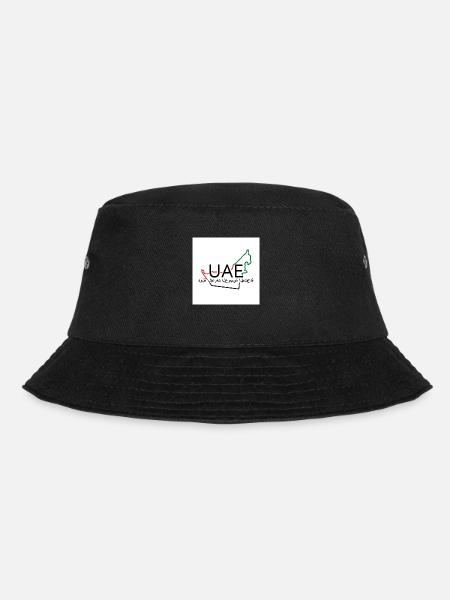 Karte von Vereinigte Arabische Emirate - Bucket Hat - Schwarz