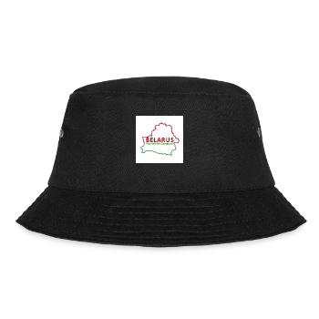 Map of Belarus - Bucket Hat - black - Front - Lela (165cm)