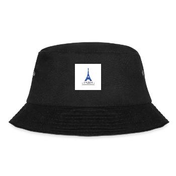 Paris - Bucket Hat - Schwarz - Vorne - Lela (165cm)