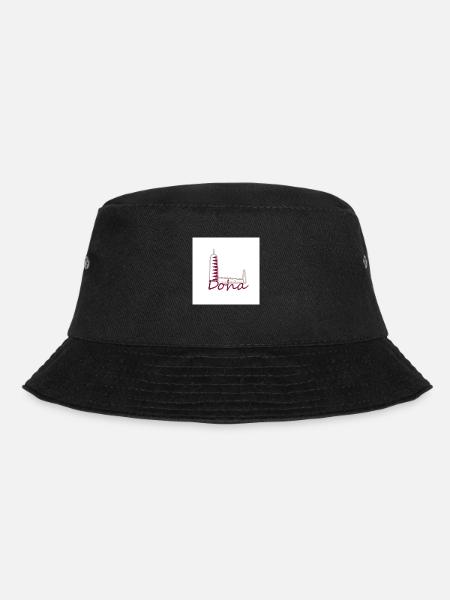 Doha - Bucket Hat - black