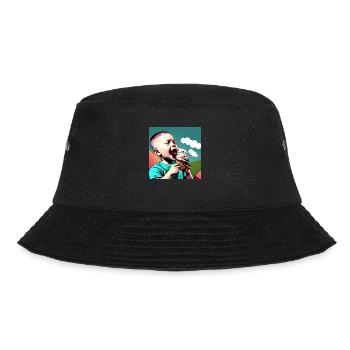 Eis - Bucket Hat - Schwarz - Vorne - Lela (165cm)