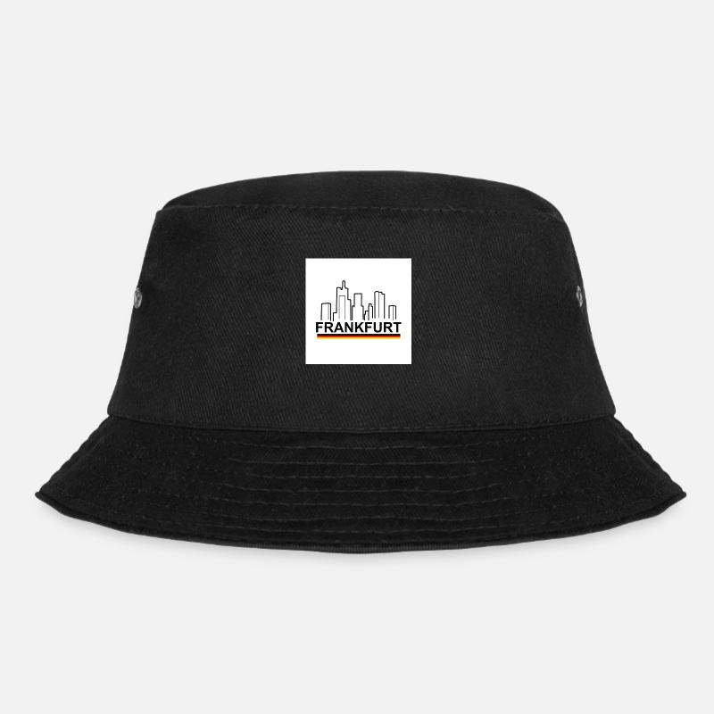 Frankfurt - Bucket Hat - Schwarz