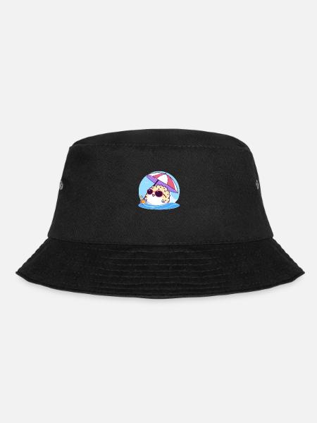 Pufferfish Paradise - Bucket Hat - black
