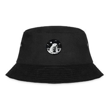 Polar bear - Bucket Hat - black - Front - Lela (165cm)