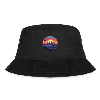 LA - Bucket Hat - black - Front - Lela (165cm)